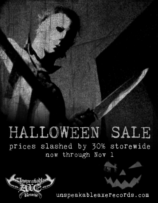 Halloween sale 2018